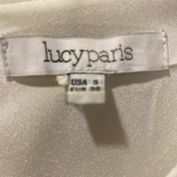 Lucy Paris White Marble Dress - Picture 4 of 4